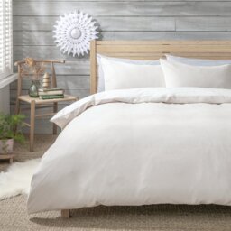 Habitat Cord Cream Bedding Set - King size - thumbnail 1