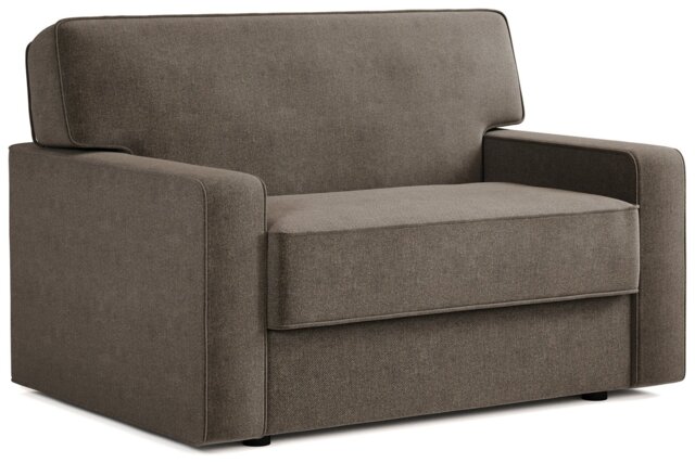 Jay-Be Linea Fabric Cuddle Chair Sofa Bed - Pewter - image 1