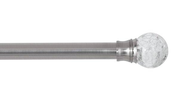 Argos Home Steel Extendable Curtain Pole - 110cm - 300cm - image 1