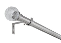 Argos Home Steel Extendable Curtain Pole - 110cm - 300cm - thumbnail 2