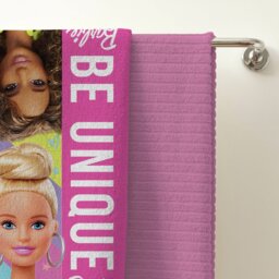 Barbie Be Unique Towel - Multicoloured - 70x140cm - thumbnail 2