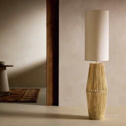 Argos Home Rope Floor Lamp - White & Natural - thumbnail 2