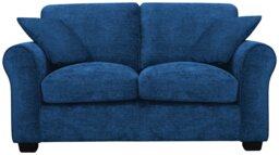 Argos Home Taylor Fabric 2 Seater Sofa - Blue - thumbnail 1