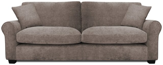 Argos Home Taylor Fabric 4 Seater Sofa - Mink - image 1