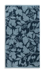 Habitat Foliage 4 Piece Towel Bale - Navy - thumbnail 2