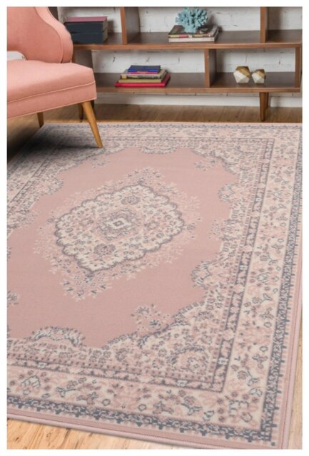 Homemaker Bukhura Traditional Blush  Rug - 160x230cm - image 1
