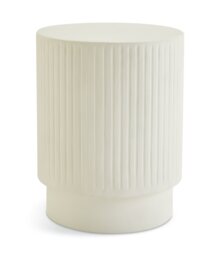 Habitat Acantha Round Side Table - White