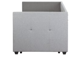 Argos Home Tamara Trundle Day Bed with 2 Mattresses - Grey - thumbnail 2
