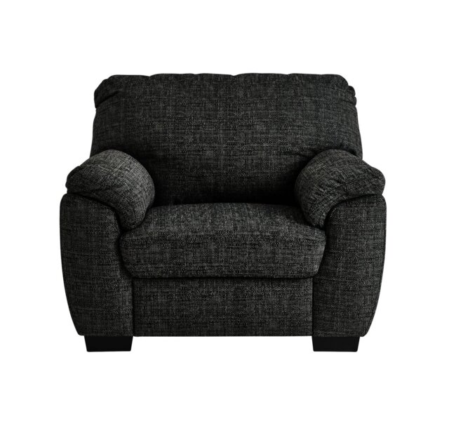 Argos Home Milano Fabric Armchair - Charcoal - image 1