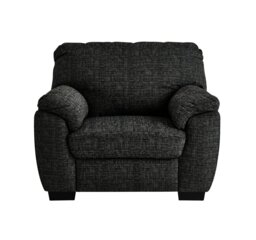 Argos Home Milano Fabric Armchair - Charcoal - thumbnail 1