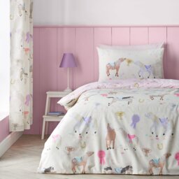 Catherine Lansfield Happy Horses Kids Bedding Set - Single
