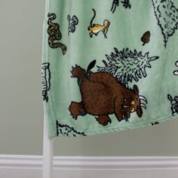 The Gruffalo Fleece Throw - Sage - 150x100cm - thumbnail 2