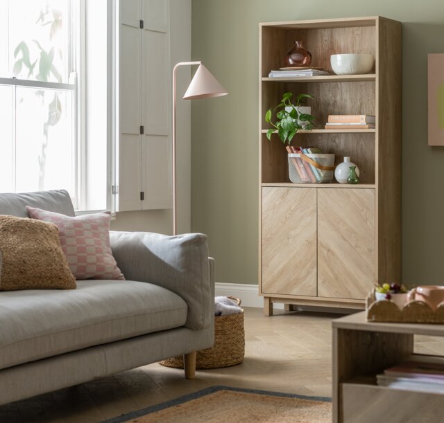 Habitat Fynn Bookcase - Oak - image 1