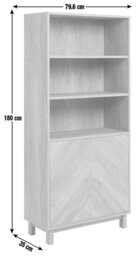 Habitat Fynn Bookcase - Oak - thumbnail 2
