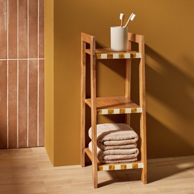 Habitat checkered 3 tier shelving - image 1