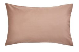 Habitat 400TC Standard Plain Pillowcase Pair - Mocha - thumbnail 1
