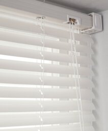 Argos Home Plastic Super White Venetian Blind - 90cm - thumbnail 2