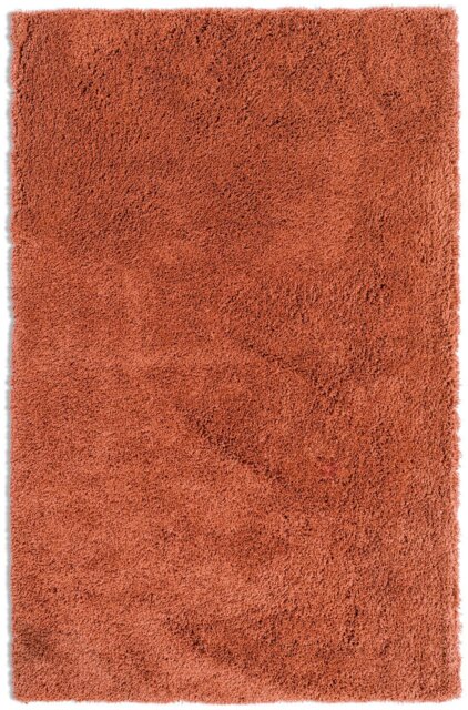 Habitat Noodle Plain Terracotta  Rug - 160x230cm - image 1