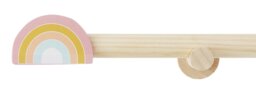 Habitat Kids Wooden Rainbow Curtain Pole - 120cm - thumbnail 1