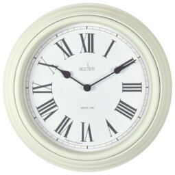 Acctim Vintage Wall Clock - Cream - thumbnail 1