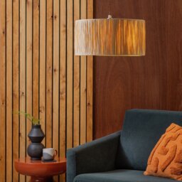 Argos Home Salto Beige Raffia Lampshade - 40cm - thumbnail 2