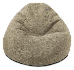 rucomfy Fabric Snug Slouchbag Beanbag - Light Brown - thumbnail 2