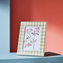 """Habitat Harlequin Printed Blue Picture Frame - 5x7""""""" - thumbnail 1