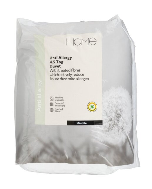 Habitat Anti-Allergy 4.5 Tog Duvet - Double - image 1