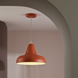 Habitat Aerial Metal Pendant Light - Burnt Orange - thumbnail 1