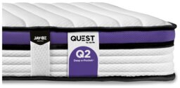 Jay-Be Quest Q2 Eco E-pocket Kids Single Mattress - thumbnail 1
