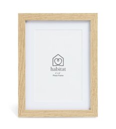 Habitat Oak Effect Wooden 3 Pack Picture Frame - Mixed Sizes - thumbnail 1