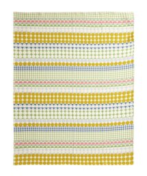 Margo Selby Leslie Spot Jacquard Throw - 150x125cm - thumbnail 2
