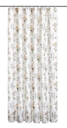 Argos Home Bee Print Shower Curtain - White