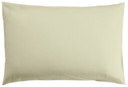 Argos Home Plain Standard Pillowcase Pair - Cream - thumbnail 2