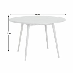 Habitat Kenha Oak Veneer 4 Seater Dining Table - Oak - thumbnail 2