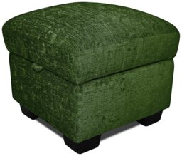 Argos Home Taylor Fabric Storage Footstool - Green - thumbnail 2