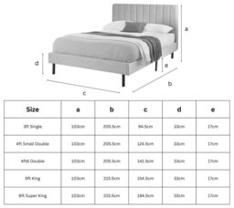 Aspire Rosella Superking Velvet Bed Frame - Blush - thumbnail 2