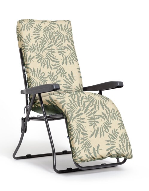 Argos Home Folding Metal Garden Chair - Green - image 1