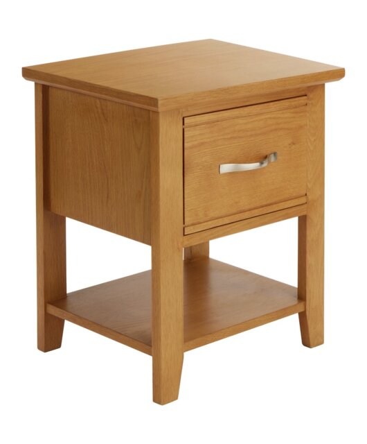 Argos Home Islington Oak Side Table - Natural - image 1