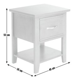 Argos Home Islington Oak Side Table - Natural - thumbnail 2