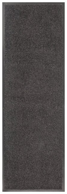 Argos Home Washable Grey Short Pile Runner - 180x60cm