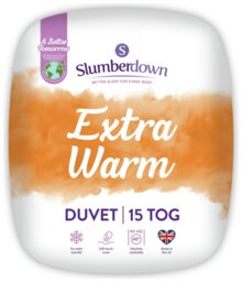 Slumberdown Extra Warm 15 Tog Duvet - Double - thumbnail 1