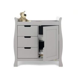 Obaby Stamford Closed Changing Unit - Warm Grey - thumbnail 2