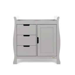 Obaby Stamford Closed Changing Unit - Warm Grey - thumbnail 1
