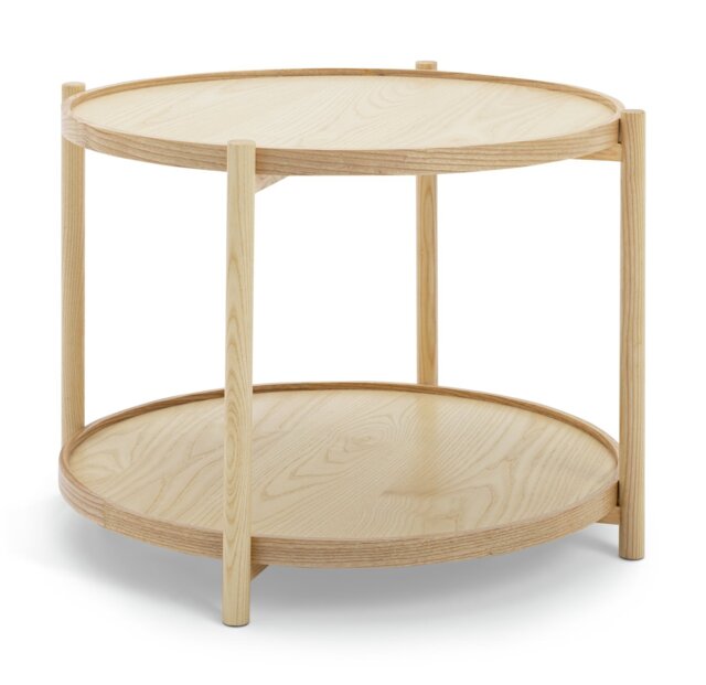 Habitat Selby Round Coffee Table - Natural - image 1