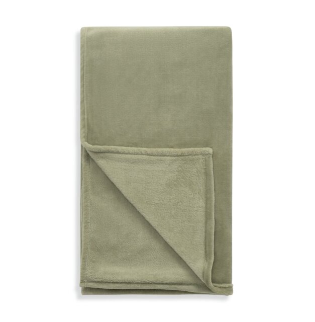Argos Home Fleece Throw - Sage - 125x150cm - image 1