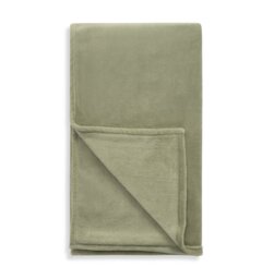Argos Home Fleece Throw - Sage - 125x150cm - thumbnail 2