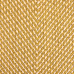 Habitat Herringbone Throw - Mustard - 125x150cm - thumbnail 2