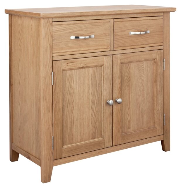 Argos Home Islington 2 Door Oak Veneer Sideboard-Natural - image 1