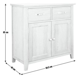 Argos Home Islington 2 Door Oak Veneer Sideboard-Natural - thumbnail 2